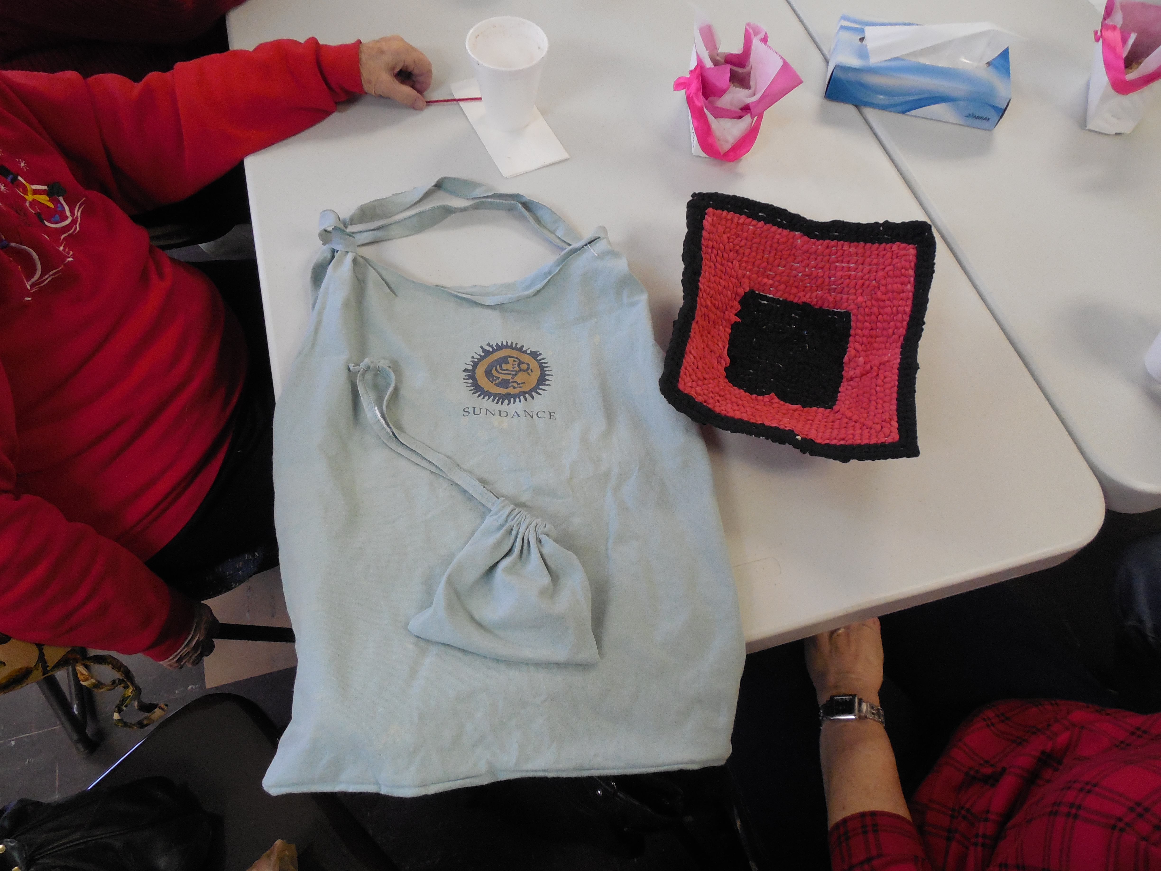 Swanton Trash to Treasure Upcycling Feb 2015 Diane